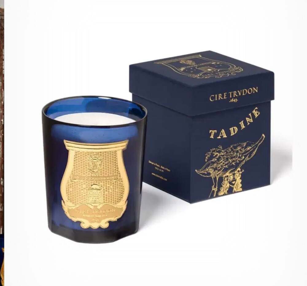 Trudon Reggio TADINE Candle, 9.5 oz. Brand new Sealed Box ships out fast! Navy B